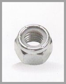 hex nuts with plastic inserts DIN 6923
