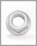 hexagon flange nuts with serration DIN 6923 fasteners chennai