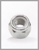 hex nuts with plastic inserts DIN 6923